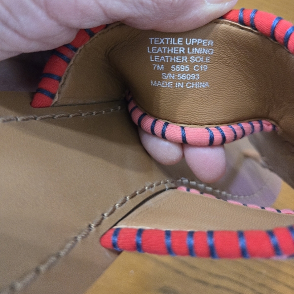 Tory Burch Multicolor Woven Leather Slide Sandals - Picture 4 of 4